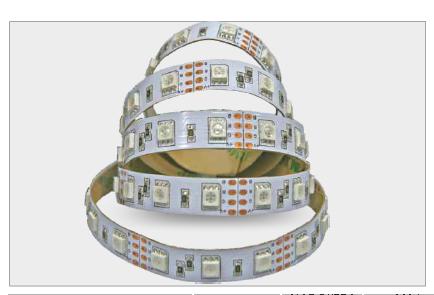 5050RGB 60LED/meter flexible LED strip